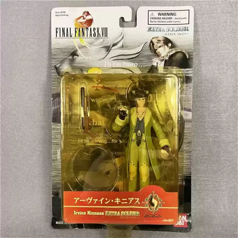 20cm gift box Japanese last leonhart Fantasy figure doll PVC kids collection FF final zell dincht model toy