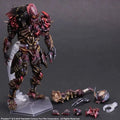 27cm New Spot Pa Changed Iron Warrior Variant Predator Doll Hand-Made Model High-Quality Statue Collection Ornaments Toy Gift