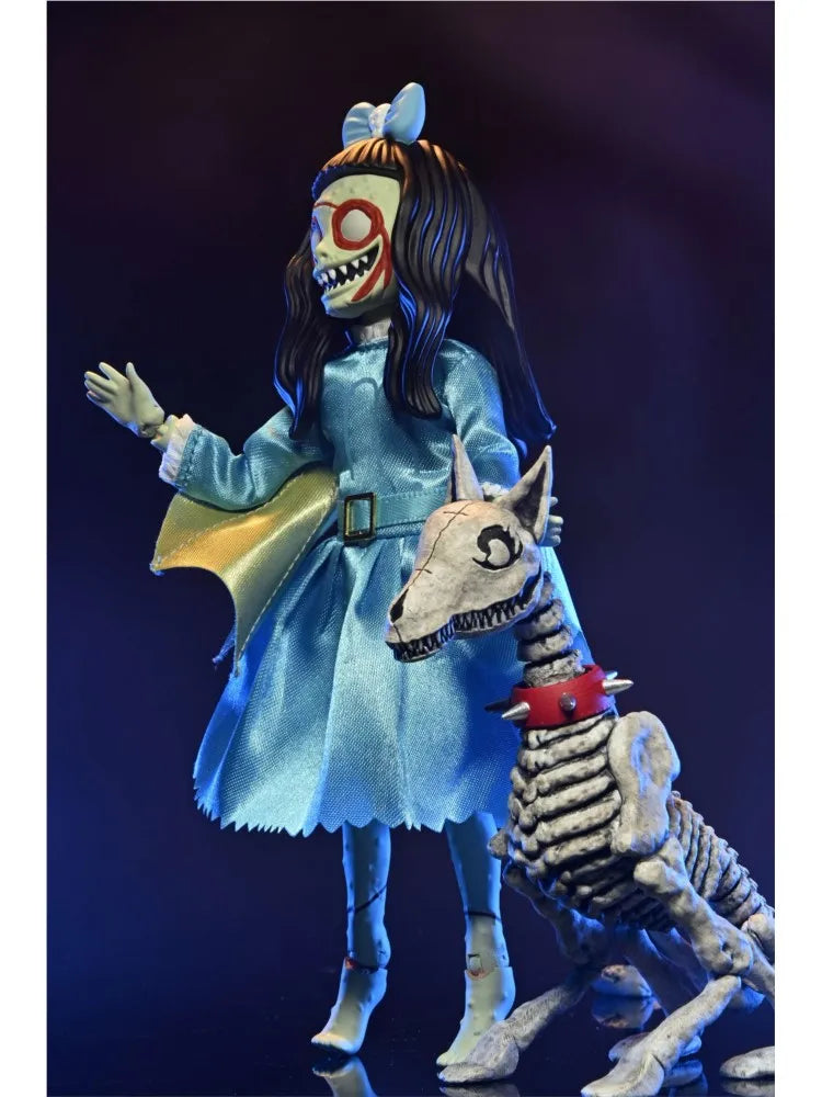 NECA 45508 Toys Beauty Horror Ghouliana & Poppet, Her Undead Dog 6'' Action Figures Collection Original Model Gift Doll Collect
