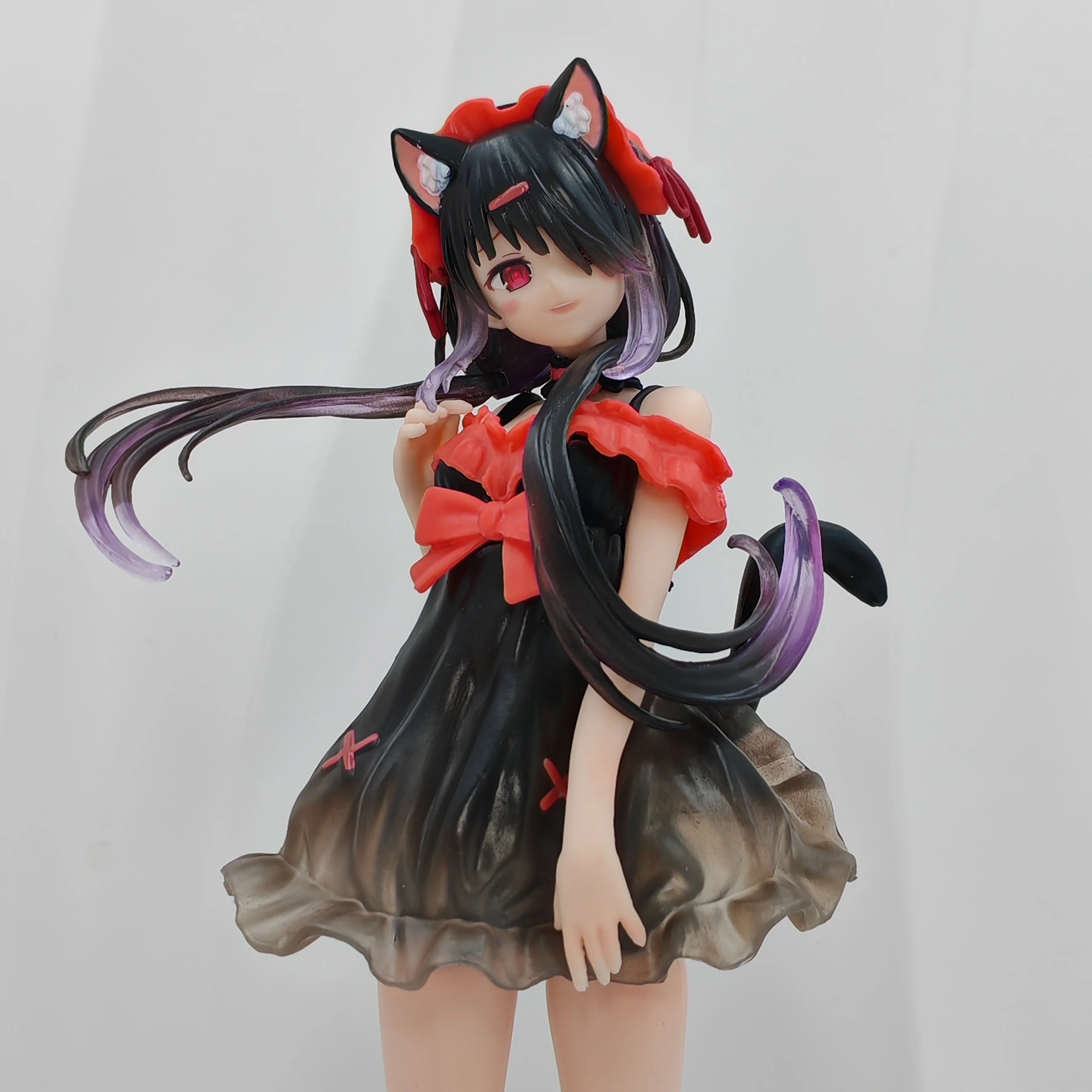 New Date A Live Handmade: Sazaki Crazy Three Pajamas Crazy Three Beautiful Girl Desktop Accessories Model Toy Gift