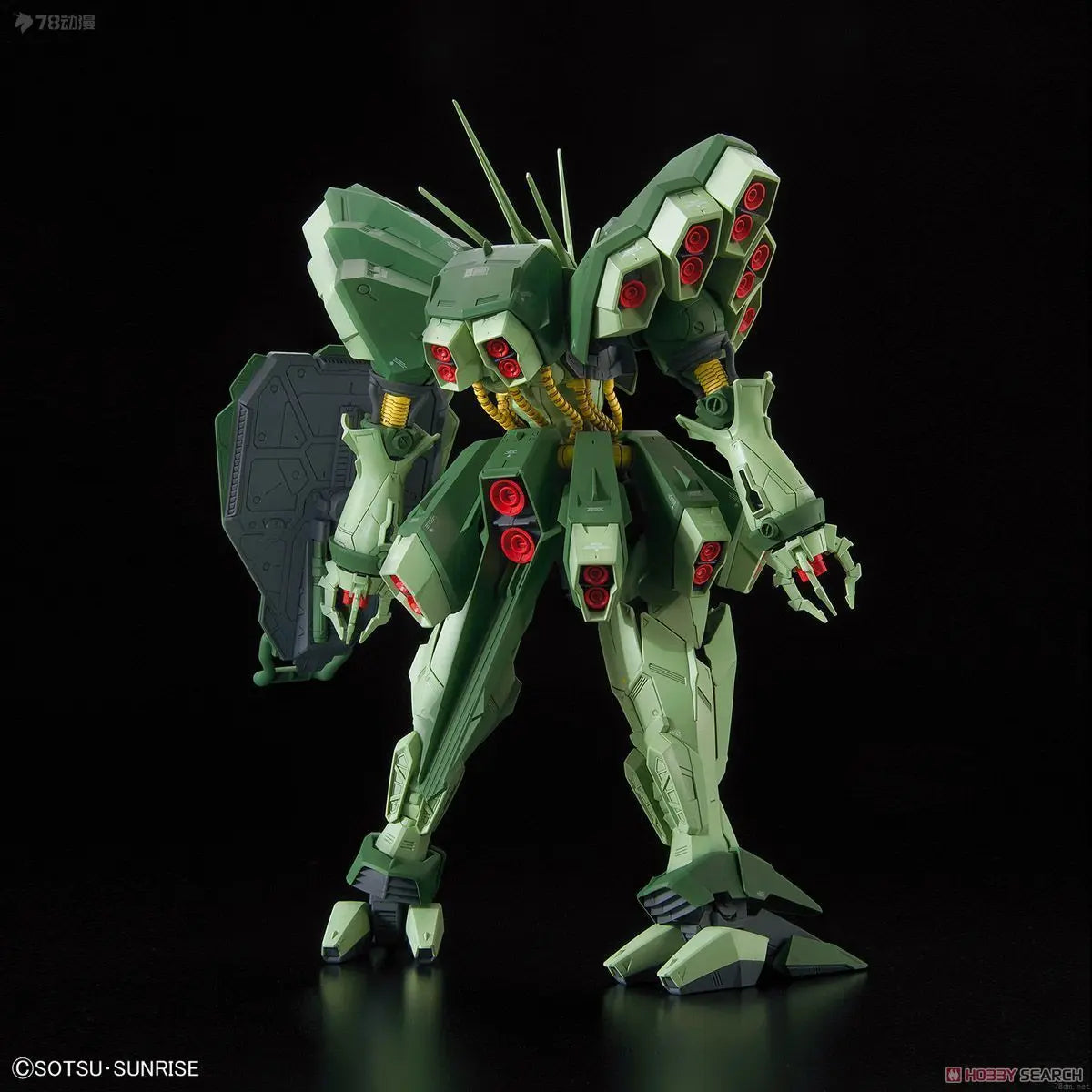 BANDAI Original RE/100 Series AMX-103 HAMMA-HAMMA 1/100 Anime Action Assembly Model Toys Gift for Boys Collectible Ornaments