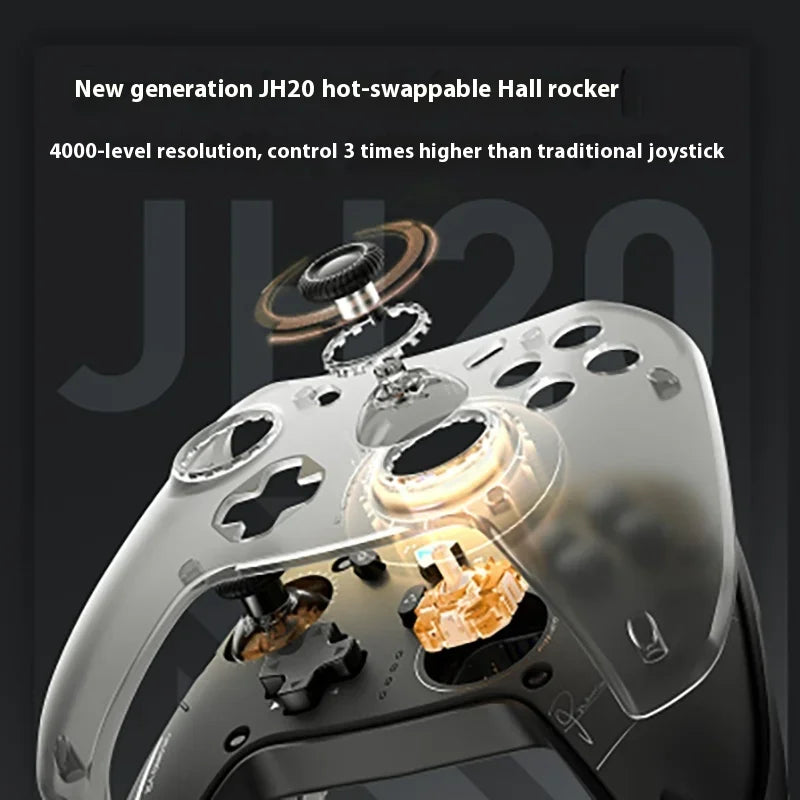 Machenike G5 pro V2 Controller Three-Mode Optical Gamepad Collector'S Edition Hot Swap Hall Rocker Bluetooth Trigger Vibration