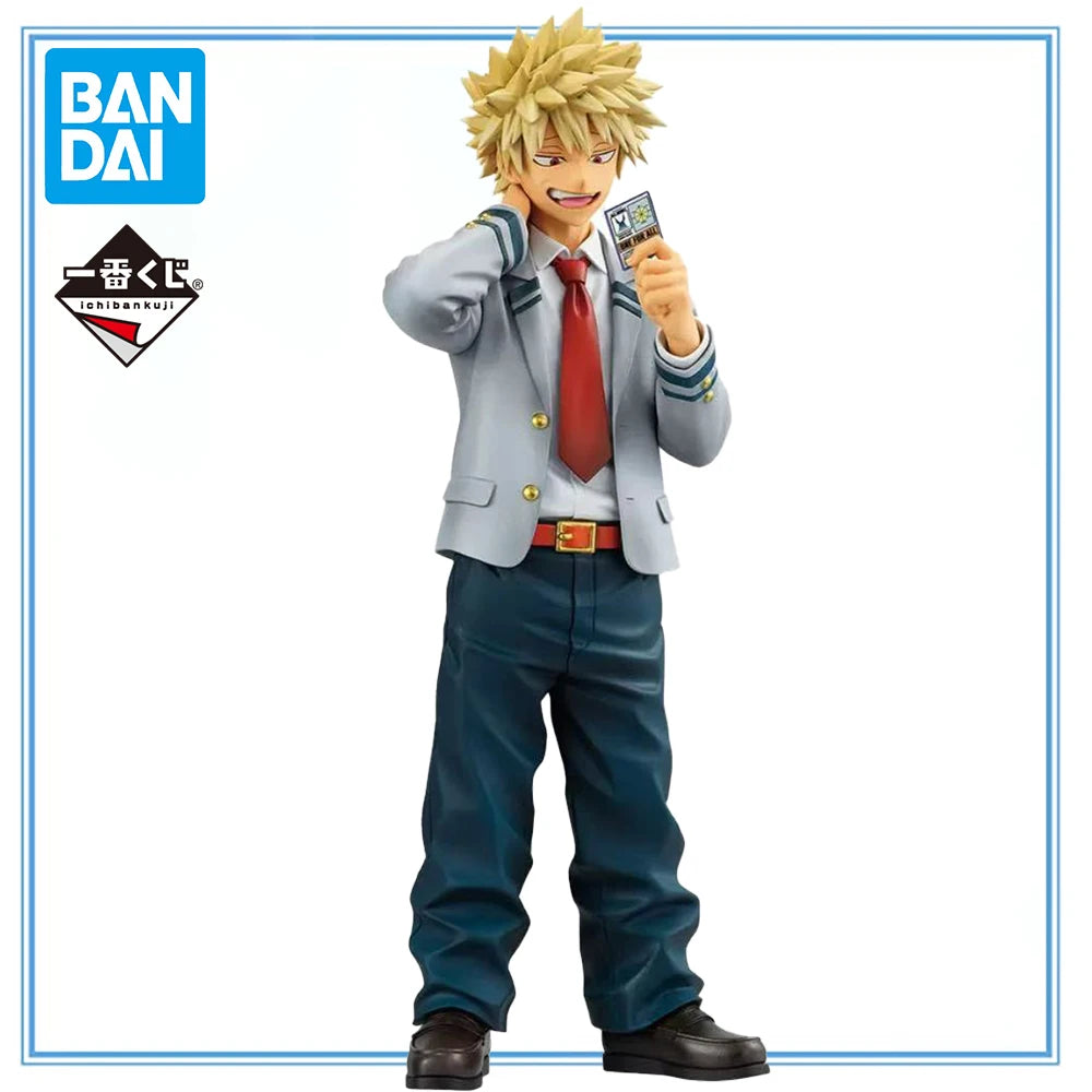 100% Original in Stock Bandai Spirits Ichiban Kuji, Masterlise Boku No Hero Academia Bakugo Katsuki Collection Series Model Toys