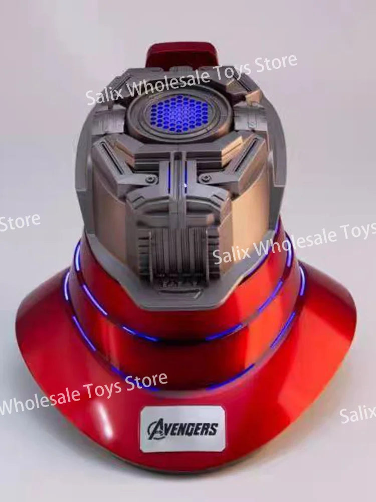 Iron Man Autoking 1/1 Mk5 Helmet Bluetooth Audio Base Remote And Voice Control Iron Man Automatic Helmet Base Gifts Customized