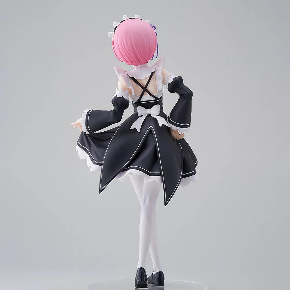 Original in Stock Good Smile Company Pop Up Parade Re:Zero Kara Hajimeru Isekai Seikatsu Ram Anime Figure  Action Figure