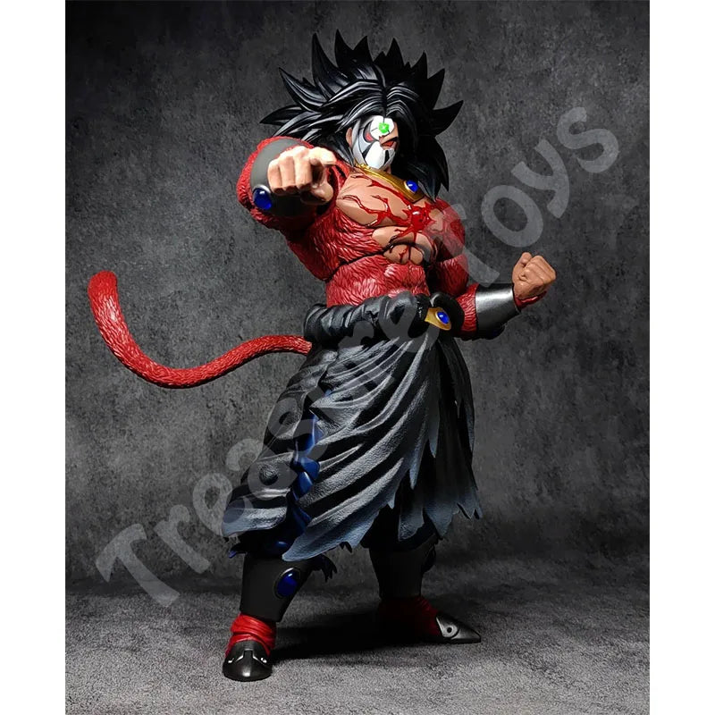 Mythos Anime Studio Broly Figure Dragon Ball Super Saiyan 4 SSJ5 Broly Skoll Hati Anime Action Figure Model Toys Gifts