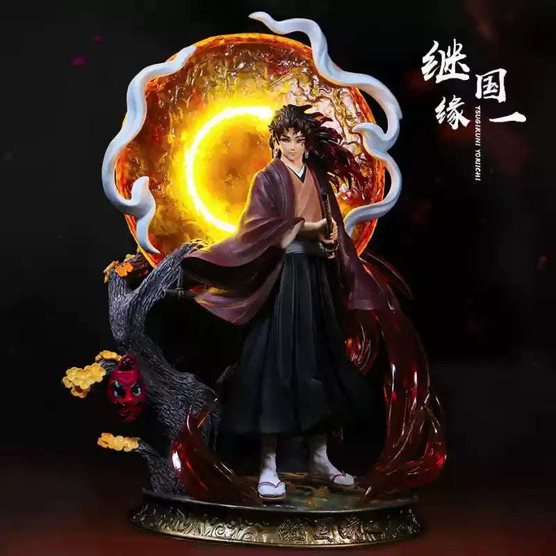 Kimetsu No Yaiba Anime Figure Tokitou Muichirou Demon Slayer Rengoku Kyoujurou  Mitsuri Shinobu Nezuko 18cm Model Birthday Gift