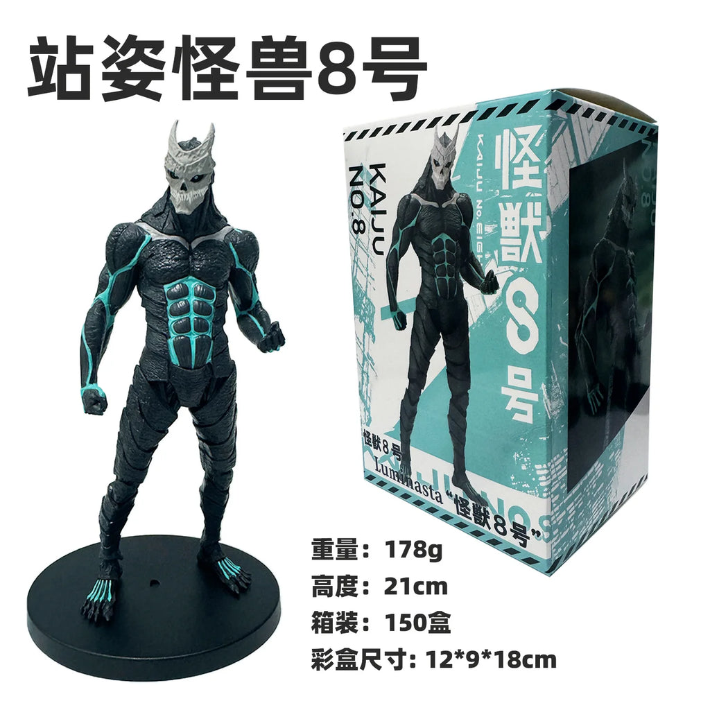 Anime Luminasta KAIJU NUMBER EIGHT Kaiju No. 8 Kafka Hibino Reno Mina Anime Action Figures Hobbies Toys Desk Decorations 19cm