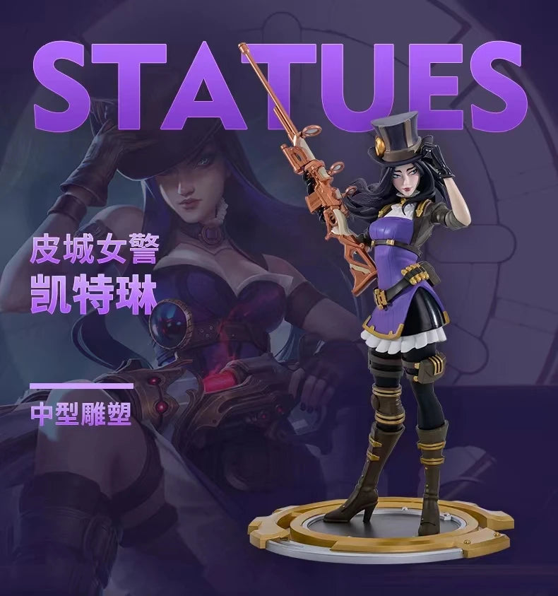 League Of Legends Lol Female Gun Miss Fortune Hand-Made Statue Medium-Sized Sculpture Collection Game Hand-Made Model Toy Gift