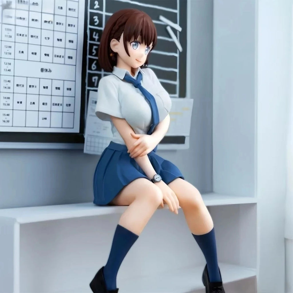 Tawawa в понеделник Аниме Фигурки Ai-chan Кукла Екшън Фигурка PVC Модел Сладка Декорация Колекция J-chan Фигурки Играчки Подарък за рожден ден