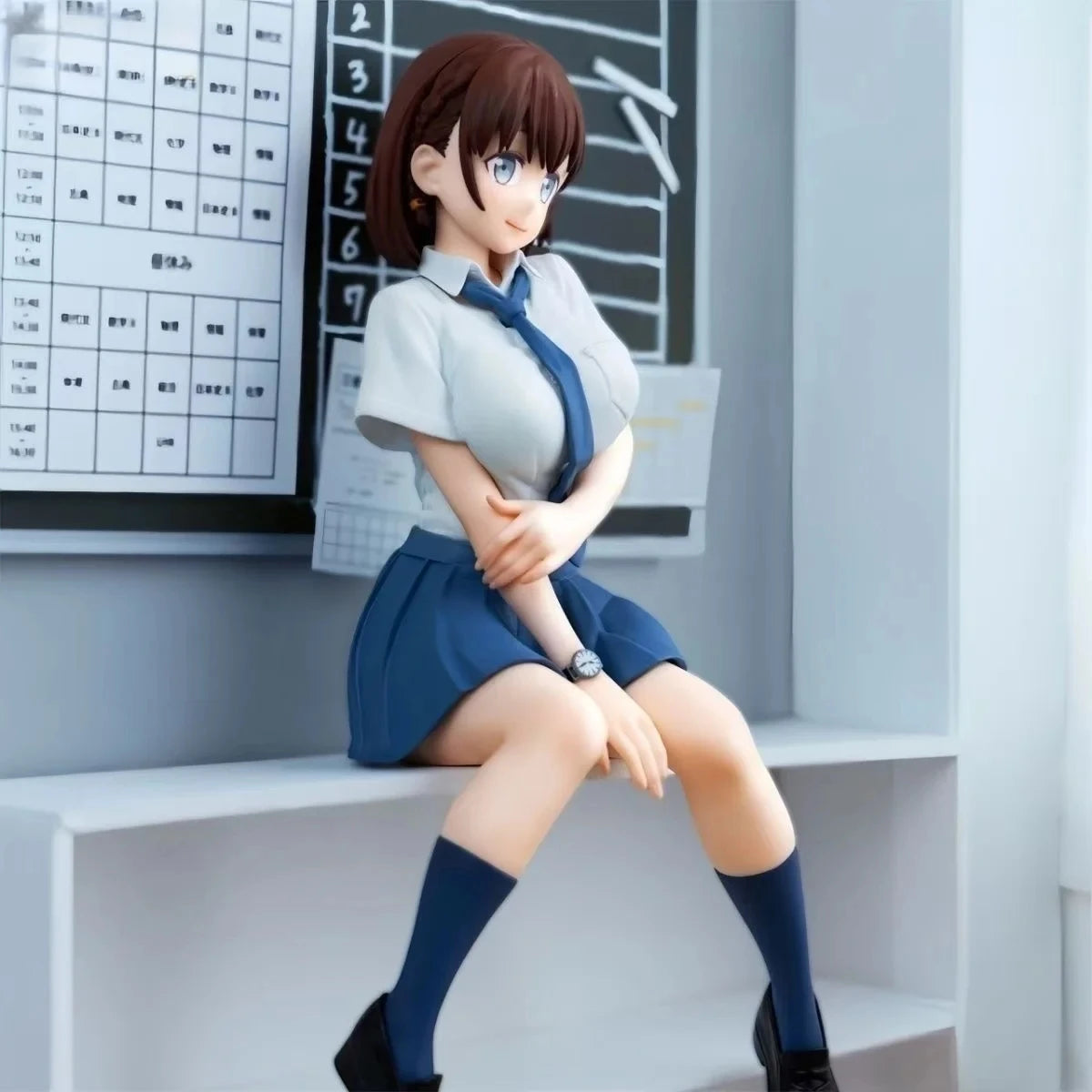 Tawawa в понеделник Аниме Фигурки Ai-chan Кукла Екшън Фигурка PVC Модел Сладка Декорация Колекция J-chan Фигурки Играчки Подарък за рожден ден