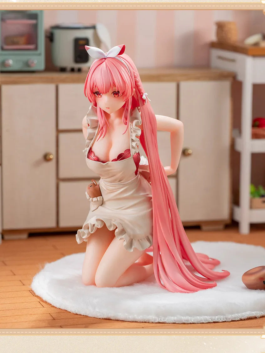 AniMester Rosu Usagi Apron Bread Rabbit 1/7 Scale Finished Anime Figure PVC Collectible Desktop Decor For Anime Fans Collectors