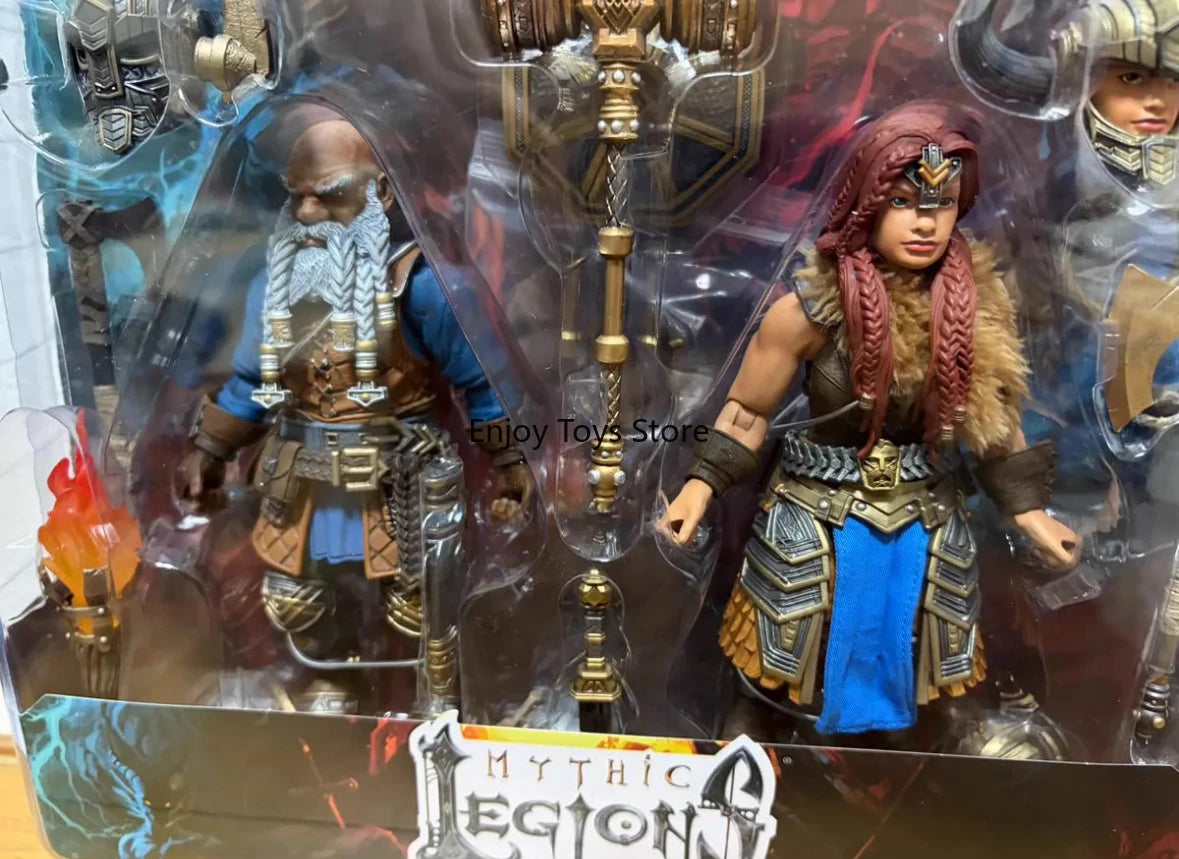 In Stock: The Mythical Legion of The Four Horsemen, Star Bear Wave, Dwarf Double Set, 1/12 Action Figure Figure