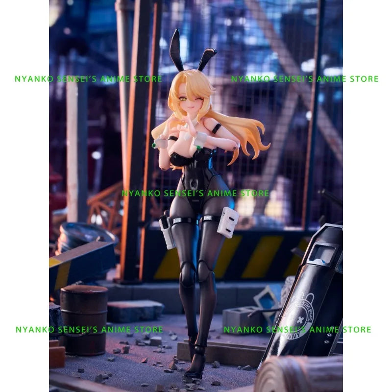 In Stock Sushing Rabbit Rapid Response Team Elena Riot Shield Operator 16.5cm Action Figure Anime Model Trendy Toys Desktop