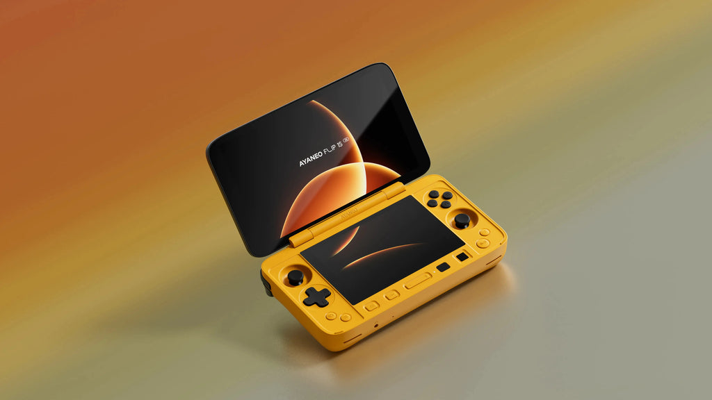 Flip 1S DS 1080P144Hz Flip Game Console 7"OLED Screen Portable Handheld Console HX370 8840U Dual Screens Game Machine