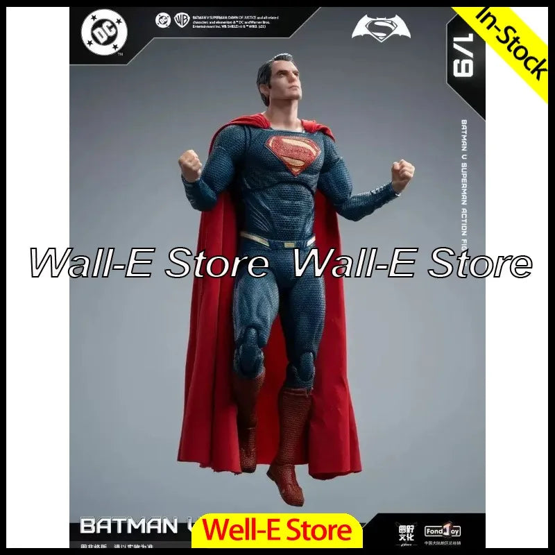 In Stock 24 hours delivery Genuine 1/9 Scale Fondjoy DC Hero Batman V Superman BVS Deluxe Set Anime Action Figure Model Movable