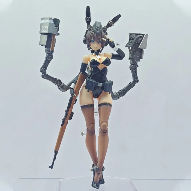 In Stock Genuine Samaru Snail Shell Series 1/12 Ra-03 Armored Bunny Girl Anneliese Model Pvc Action Figure Toy Collectibles Gift