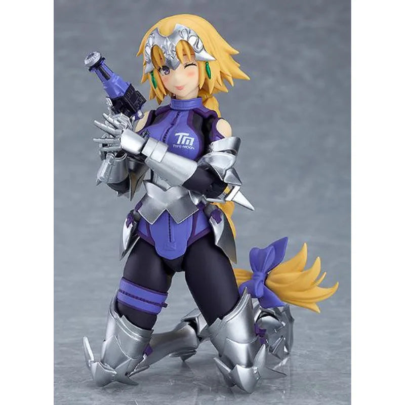 GSC Original FIGMA Jeanne D'Arc Racing Girl Ver. Anime Action Figures Toys for Boys Christmas Gift Collectible Model Ornaments