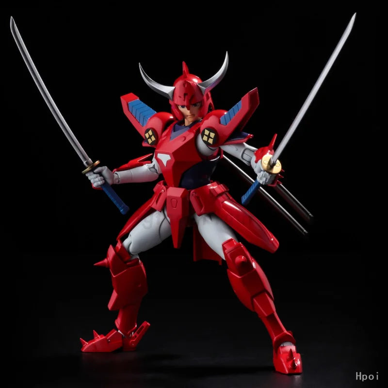 【In Stock】Original Sentinel Super-Functionable Samurai Troopers Sanada Ryo Flame God Anime Action Figure Model Toys Ornaments
