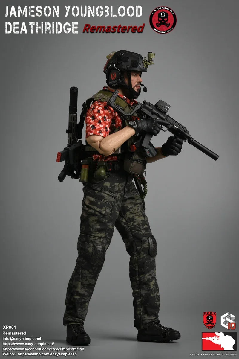 In Stock Easy&Simple ES XP001 1/6 ZERT Reset Version Mobile Soldier Action Figure Model Toys Gifts