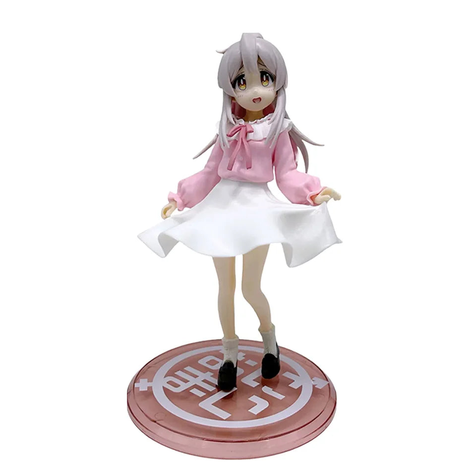Onii-chan wa Oshimai! Mahiro Oyama Girl Anime Figure Kawaii Mahiro Oyama Action Figure Pink dress Collection Model Doll Toy Gift