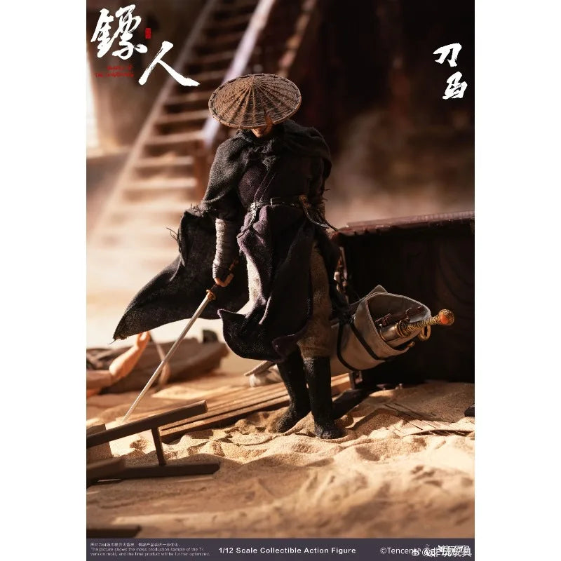 Peach Studio Blades of the Guardians Dao Ma 1/12 Scale Action Figure 170mm Movable Collectible Model PVC ABS Metal Material