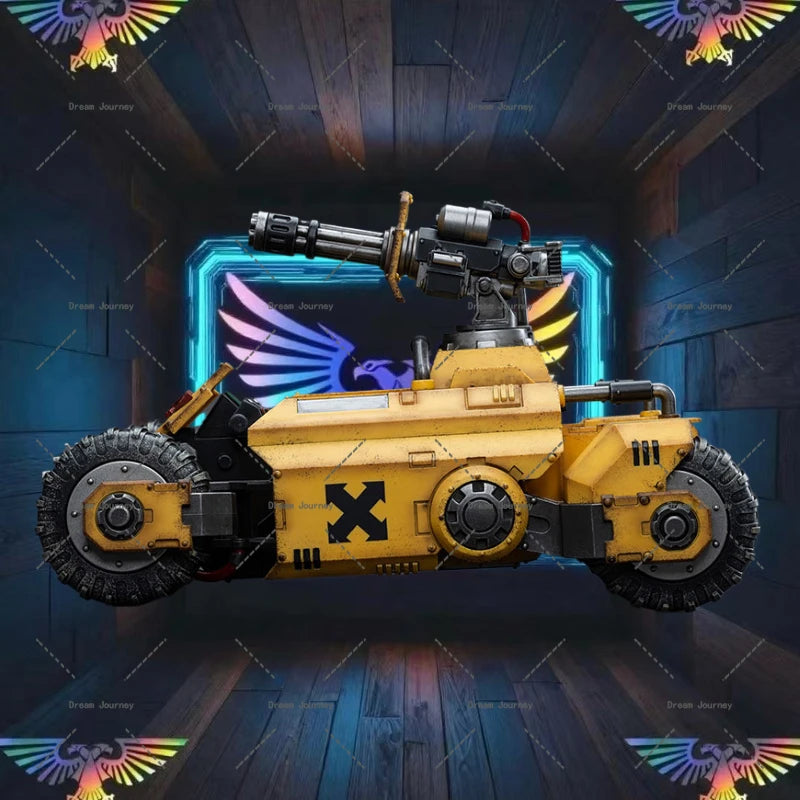 In stock  JOYTOYWarhammer 40k 1/18  Empire Fist Invader A-Terrain Car atv 1:18 Mobile Vehicle Toy Collection