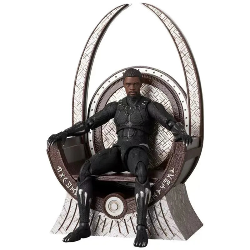 Medicom Toy MAFEX 230 The Avengers Black Panther Ver 1.5 Action Figure Anime Toys for Boys