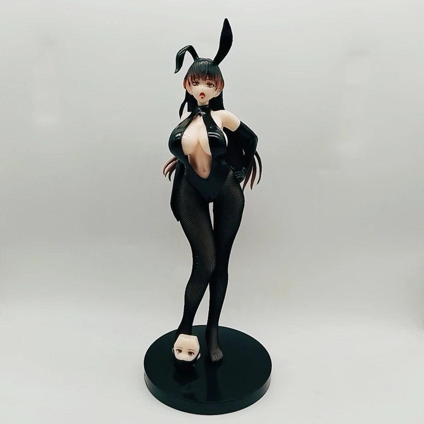 23CM Mishiranu Joshikousei ni Kankin Sareta Mangaka no Hanashi Konata Bunny Anime girl PVC Action Figure Toy Game Model Doll