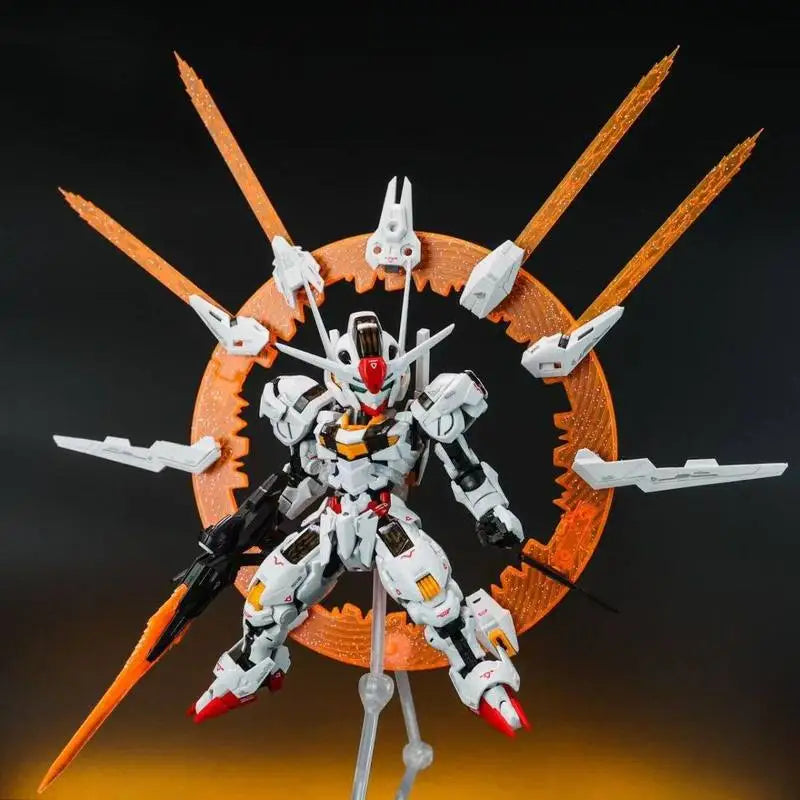 SUPA MGSD Q Version Aerial The Witch From Mercury Assembly Model Kit Yellow Mobile Suit Collectible Action Figure Boy Toy Gift