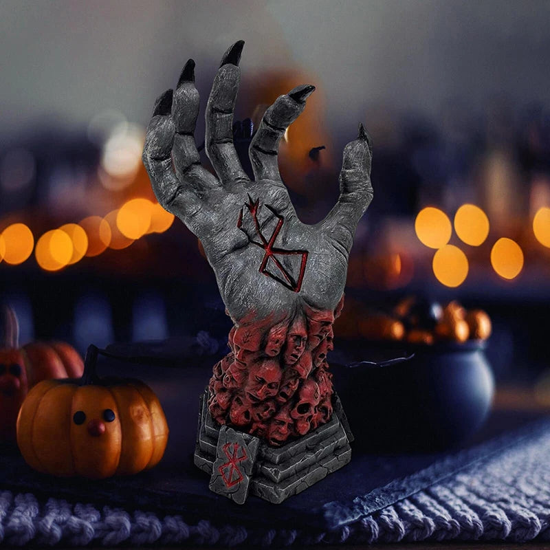 New Halloween Berserk Hand Of God 26cm Resin Figure Statue Anime Figurine Model Collection Desk Decoration Toys Birthday Gift