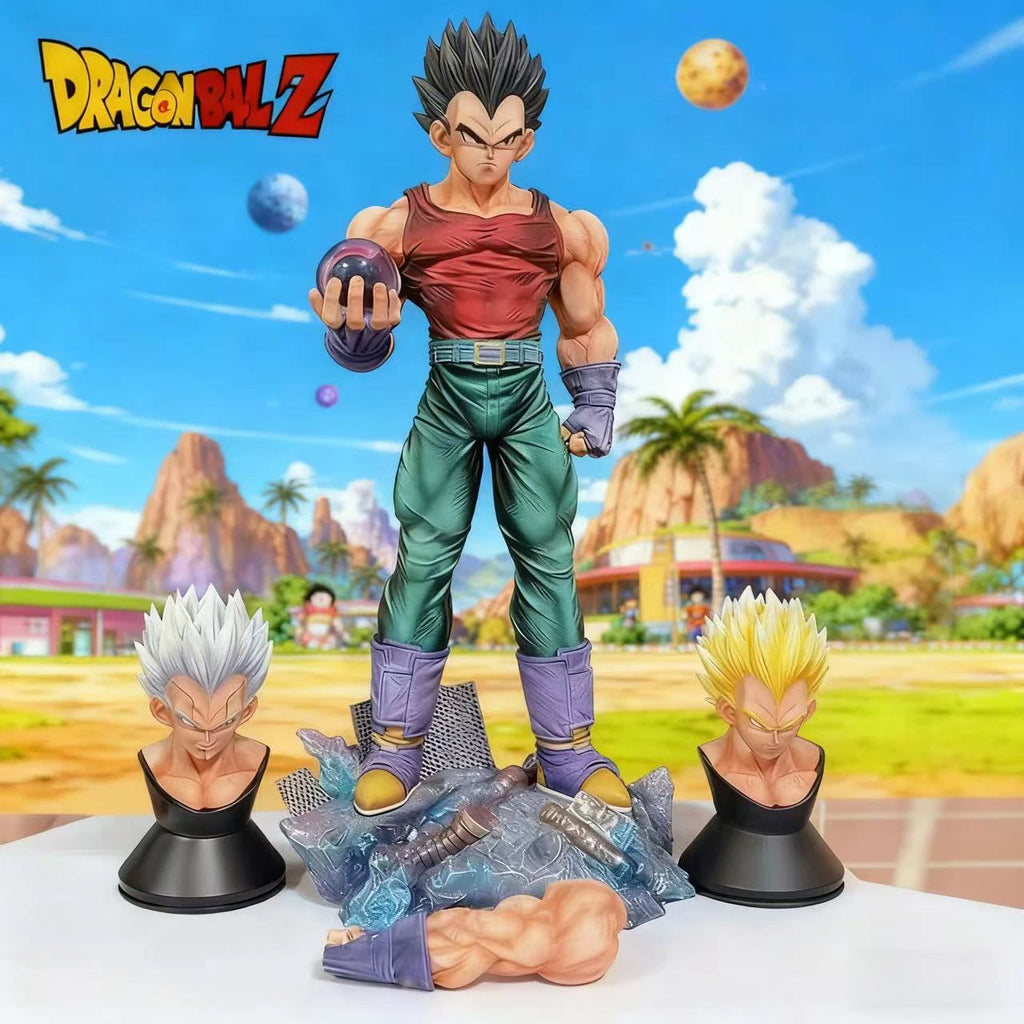 31cm/12.2inch Dragon Ball Gt Baby Vegeta Figure Replace Heads Arms Pvc Action Figures Gk Statue Collectible Model Toys Fgifts