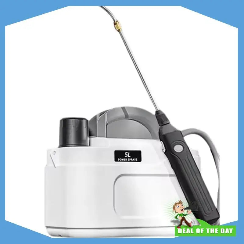 24-Hour Delivery Shoulder Style Electric 5L Watering Can With Stretchable Type-C Rechargeable Automatic Garden Plant