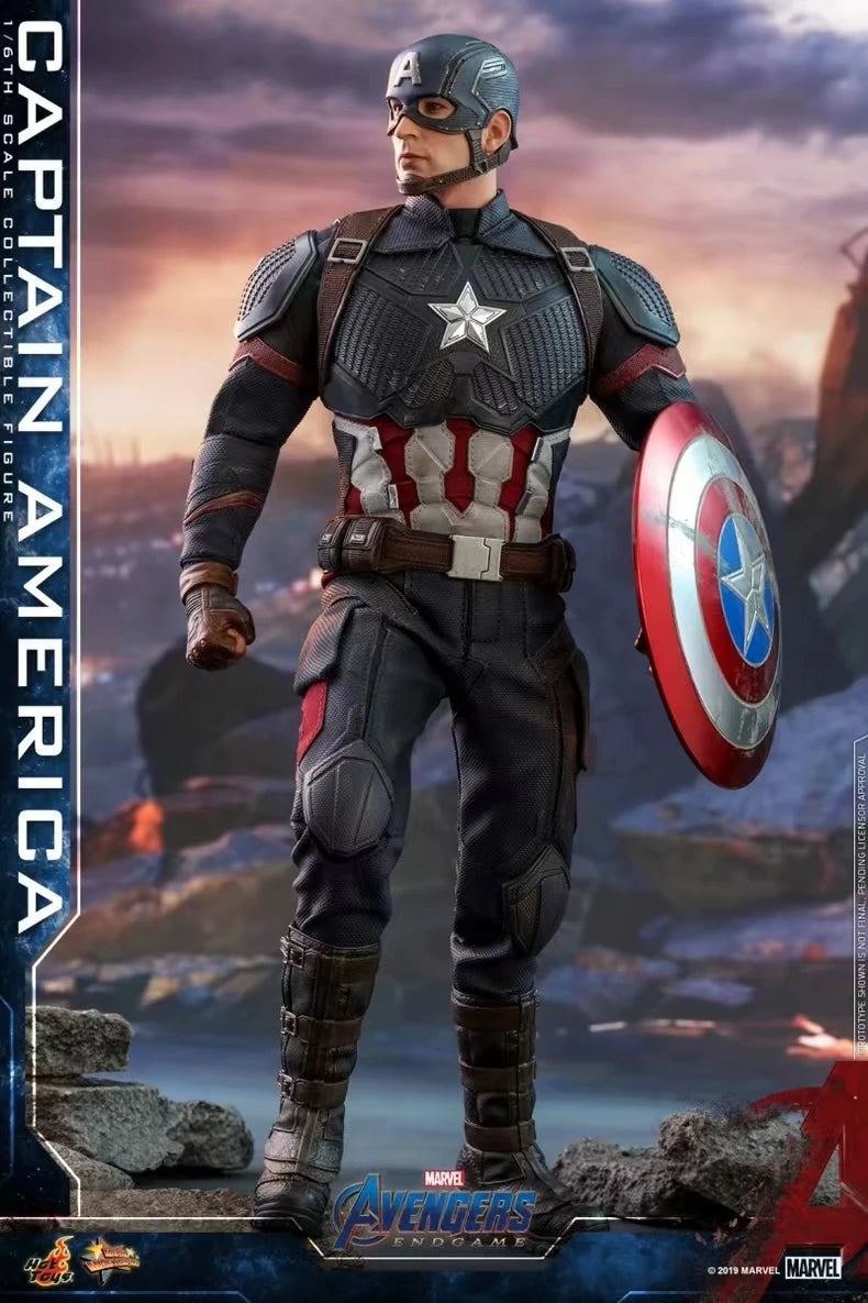 【MT】Hot Toys MMS536 Marvel "Avengers 4: Endgame" Captain America 1:6 Scale Collectible Doll Movable Model Toy Gift