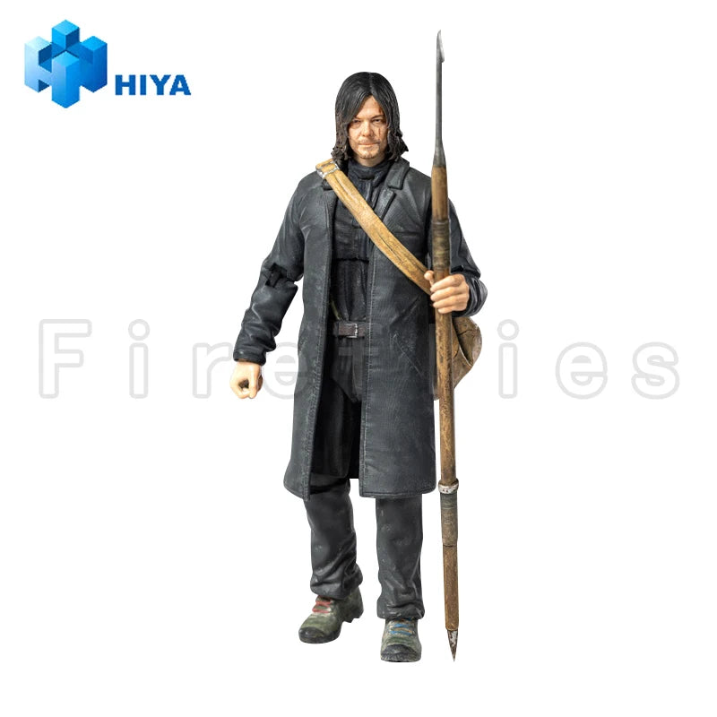 1/18 HIYA Action Figure Exquisite Mini Series The Walking Dead Negan Daryl Walker King Dark Eyes Walker Anime Toy