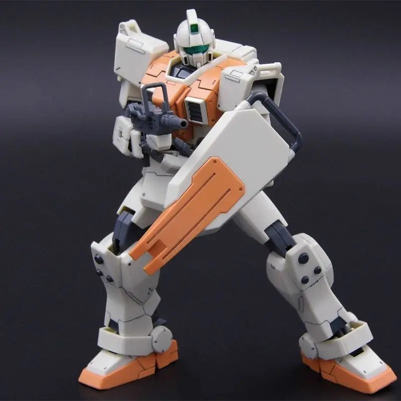 HG 1/144 KK Model RGM-79G GM Ground Type Robot Assembly Model Kit Action Figure Collectible Plastic Model Toys Gifts for Fans