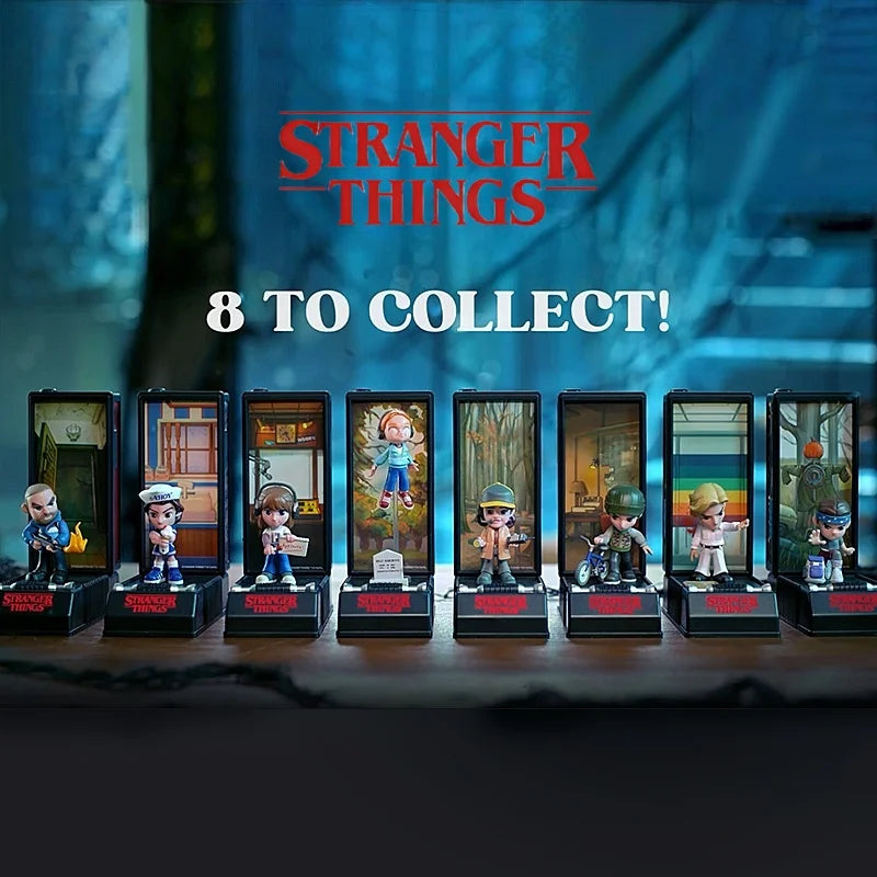Stranger Things Upside Down Capsule Series 3 Blind Box Original Anime Figure Collectible PVC Model Max Eleven Merch Mystery Gift