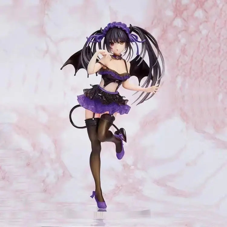 Date A Live Figur Tokisaki Kurumi Figuren Bademode Figurine Pvc Hübsches Mädchen Puppensammlung Schreibtischdekoration Spielzeug Festivalgeschenke