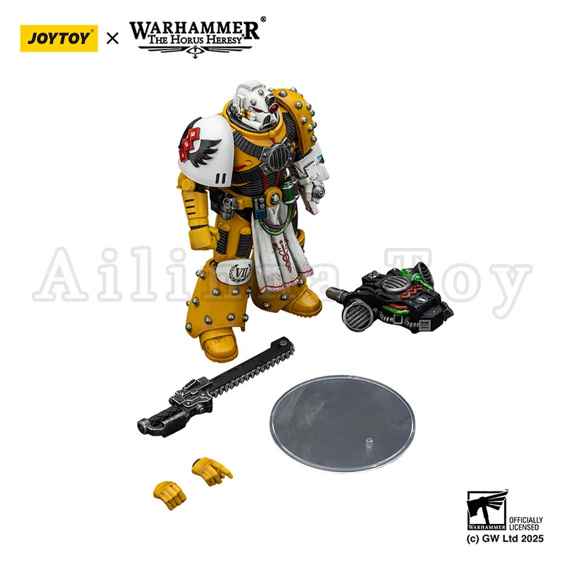 JOYTOY 1/18 Action Figure The Horus Heresy Imperial Fists Legion Apothecary Anime Toy