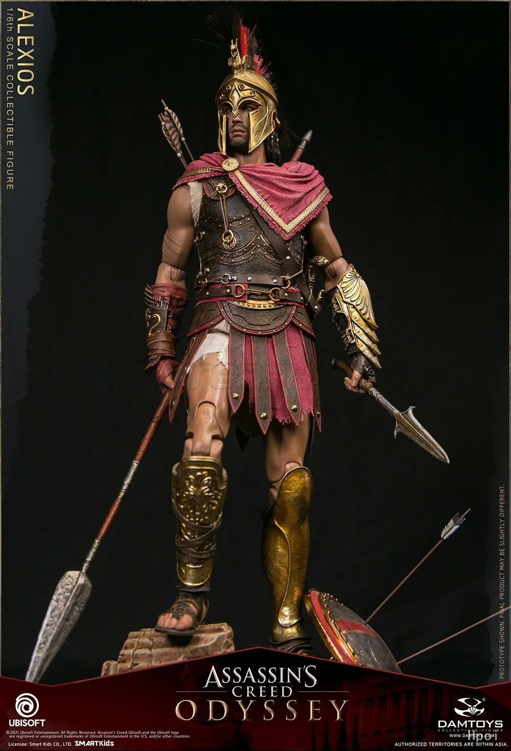 【MT】Original DAMTOYS DMS019 Assassin's Creed Odyssey Alexios 1/6 Action Figure Toy Collection