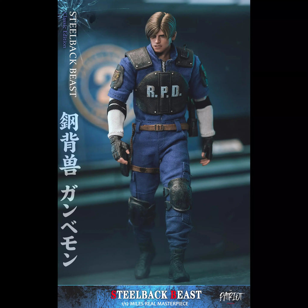 Patriot Studio Steelback Beast Resident Evil Leon S Kennedy 1/12 Scale 6 Inch Articulated Figure Pre-Order