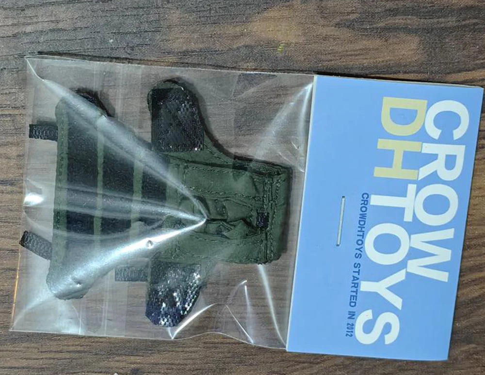 Hot Sales 3ATOYS Scale 1/12 Trendy Modern US. Soldier Doll Hang Chest Vest Bullet-proof Vest Black Yellow with Dirty Effect DIY