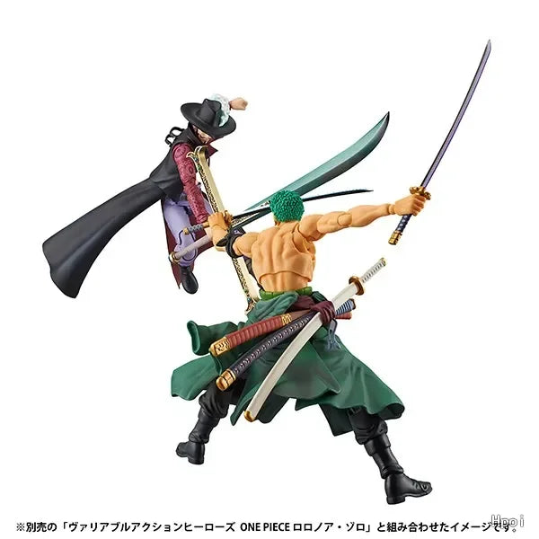 In Stock Original MegaHouse Variable Action Heroes VAH Dracule Mihawk Anime Figure Model Collectible Action Toys Gifts