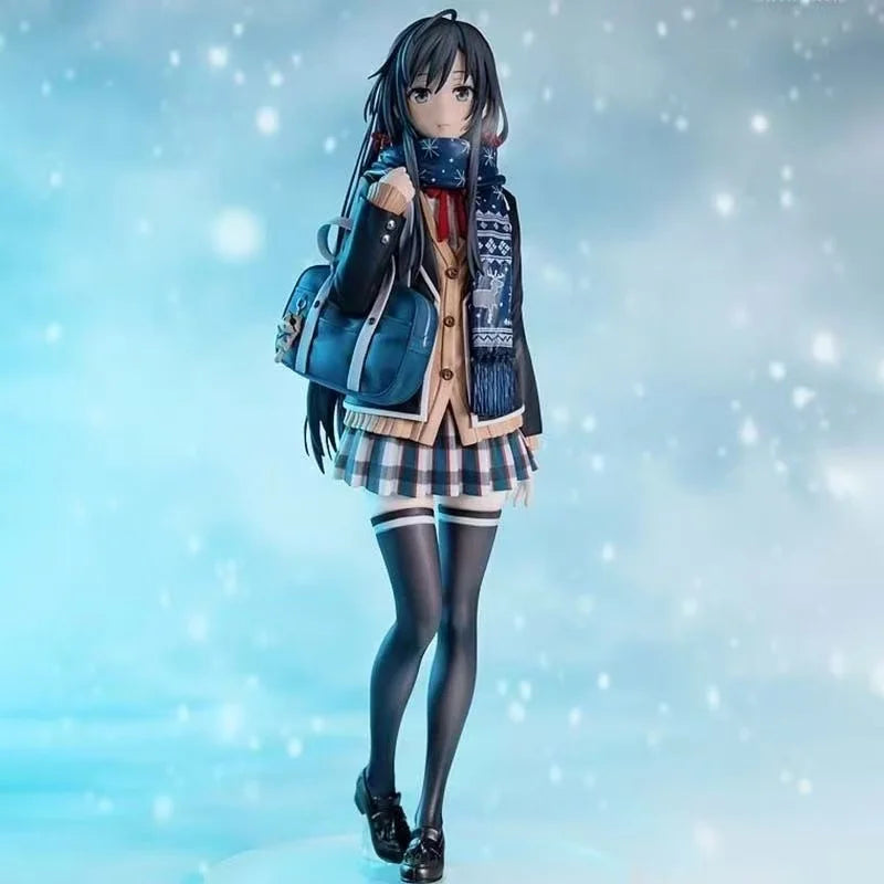 Meine Jugendliebesgeschichte hat ein Problem – Anime-Statue „Yukino“ in Schuluniform, Mädchenmodell, Ausstellungsstück