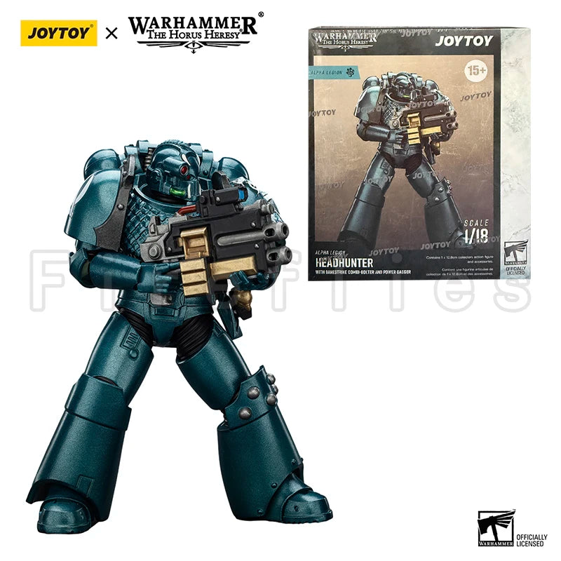 1/18 JOYTOY Action Figure The Horus Heresy Alpha Legion Exodus Headhunter Anime Toy