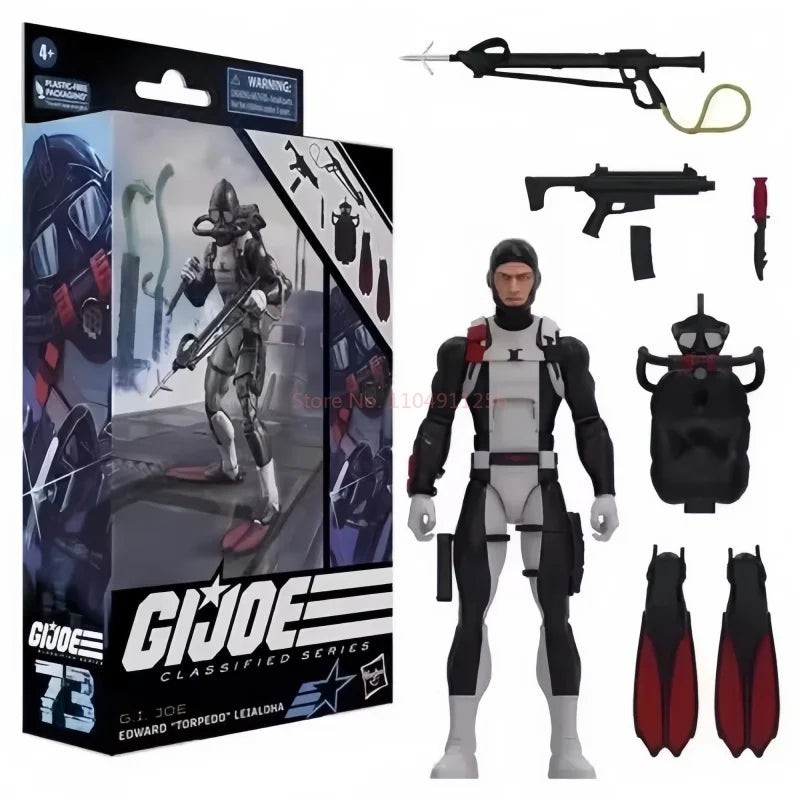 2025 Hasbro Gijoe Classified Series Anime Action Figure Collection G.L.Joe Figurine 20cm Gl Joe Snake Eyes Toy Surprise Kid Gift