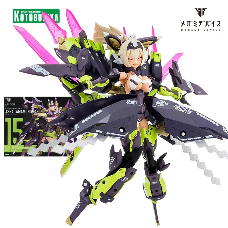 Kotobukiya MEGAMI DEVICE ASRA TAMAMONOMAE 1/12 Scale Figure – High-Quality Collectible Model, Perfect Gift for Boys