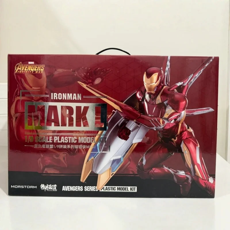 in stock Iron Man Mor Storm E-Model Mk50 Action Figure 1/9 Scale Assembly Figurine Model Gift Toy Collectible Model Toy Gift