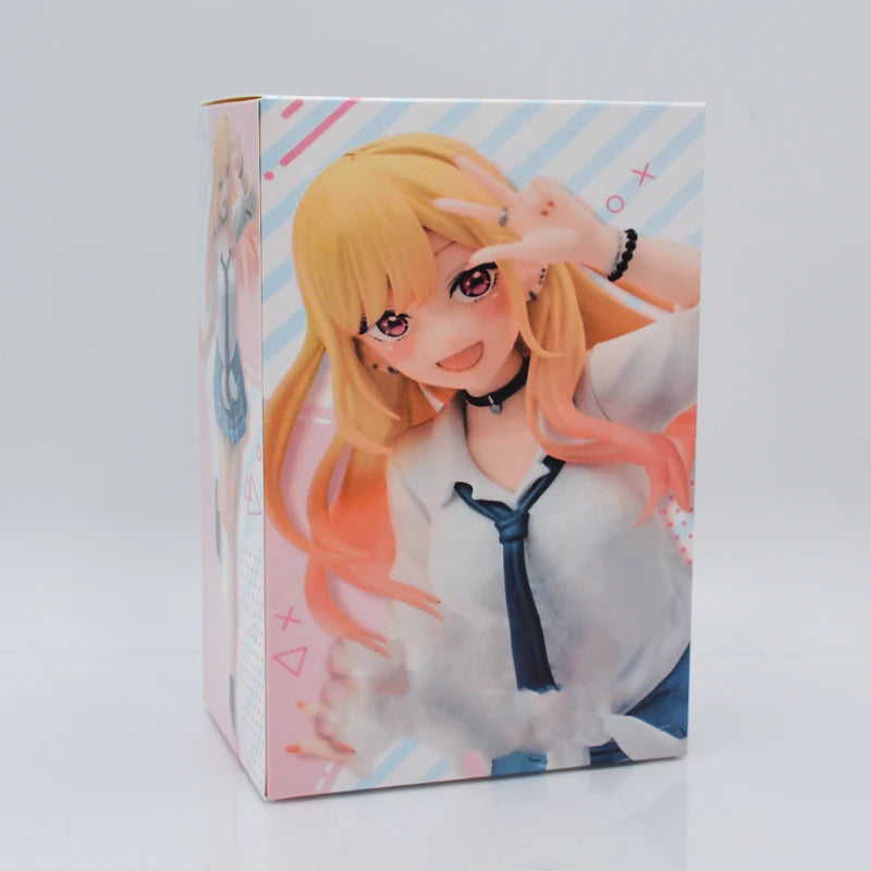 23cm My Dress-Up Darling Sexy Anime Girl Figure Marin Kitagawa Bikini Action Figure Adult Collectible Model Doll Toys Gifts