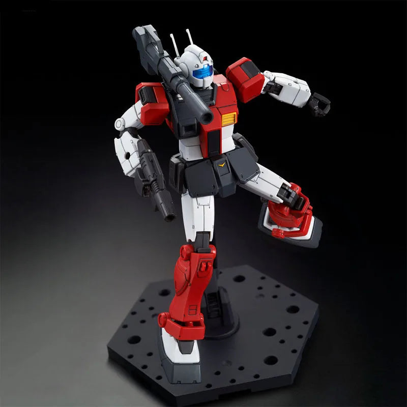 Bandai Genuine HG GM Cannon (Space Assault Type) RGC-80S 1/144 Anime Action Figure Assembly Model Toys Gifts For Children GUNDAM